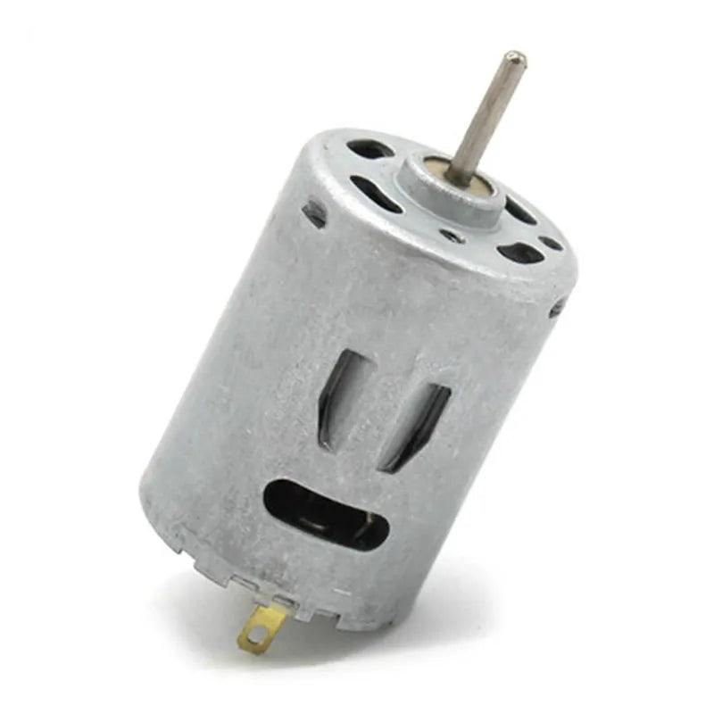 3pcs 380 Micro DC Motor 3V 6V 4500rpm 9000rpm High Speed PWM Reversed CW CCW Low Noise Metal Electric DIY Model Toy Engine RS380