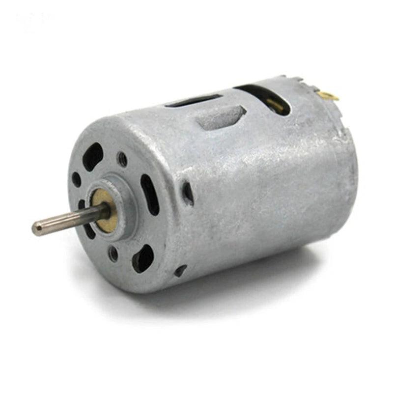 3pcs 380 Micro DC Motor 3V 6V 4500rpm 9000rpm High Speed PWM Reversed CW CCW Low Noise Metal Electric DIY Model Toy Engine RS380