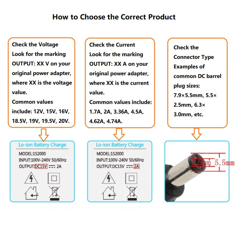 US plug power adapter, 12V power supply, 15V charger, 19V AC/DC adapter, 24V power adapter, multi-amp power supply, smart IC power adapter, over-voltage protection charger, short-circuit safe adapter, LED strip power supply, CCTV camera power adapter, router power charger, universal US power adapter, 100-240V power supply, stable current adapter