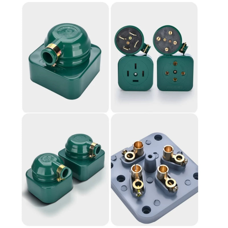 industrial power plug socket,3‑phase 4‑wire connector,440v industrial plug,16a 25a 32a 60a plug socket,heavy‑duty power connector,waterproof industrial connector,flame retardant plug socket,full copper industrial plug,generator power connector,site electrical connector,round pin industrial plug,4‑pole industrial socket