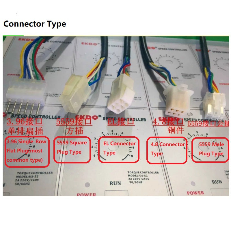 UX‑52 / US‑52 Precision Digital Display Speed Controller 6W‑250W