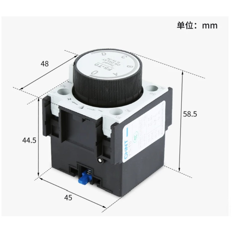 CHNT F4 Auxiliary Contact ,Contactor Auxiliary Contact ,F5 Delay Head ,CJX2 accessory,1NO1NC contact ,2NO2NC Contactor Spare Parts,Air Time Delay, Motor Control Accessory