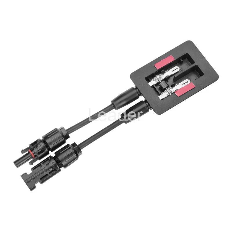 5 Pcs/lot High Performance PV Junction Box 2 Way Solar Module Junction Boxes with 2.5mm2 Cable and  IP67 Connector FS0152