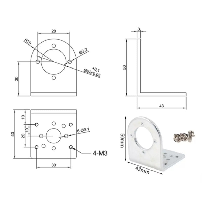36GP 3429 Planetary Gear DC Motor| 6-24V