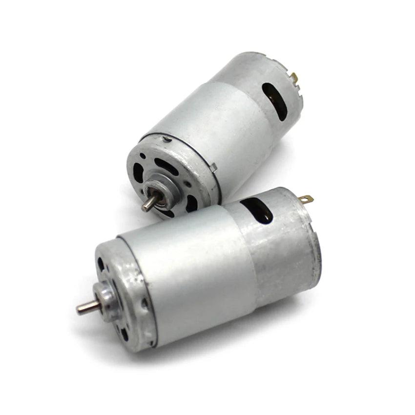 575 Micro DC Motor 12V 3200rpm High Speed Large Torque Metal Moter Low Noise Electric DC12V DIIY Technology Tool Model Drill,high torque high rpm dc motor