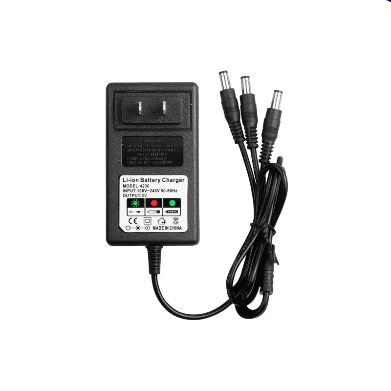 5V 4A high-speed laser charger, 20W 1-to-3 laser adapter, fast multi-device laser charger, 4A 5.5mm DC power supply