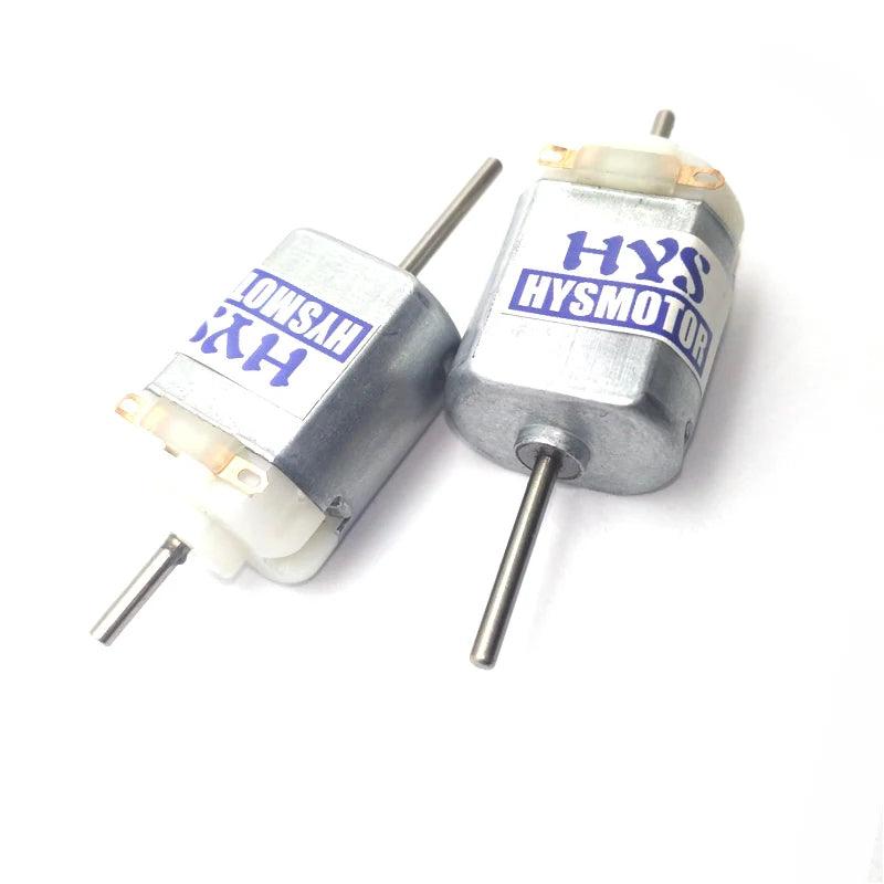 5pcs 1.5-12V DC Strong Magnetic Axis Carbon Brush 130 Motor 6V 12V 3000/5400RPM Toy Motor TOP Quality DIY