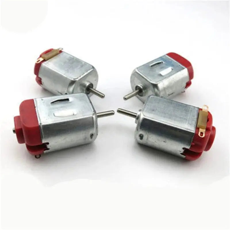 5pcs Micro 130 DC Motor Fan Propeller Set 3V 16500rpm High Speed Moter DIY Wind Boat Fan Boat Car Model Toy Engine - electrical center b2c