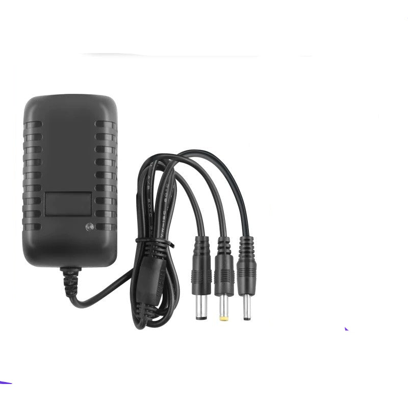 5V2A 3-in-1 connector charger, 5.5mm DC power supply, US plug speaker charger, dance party speaker charger, center positive power adapter