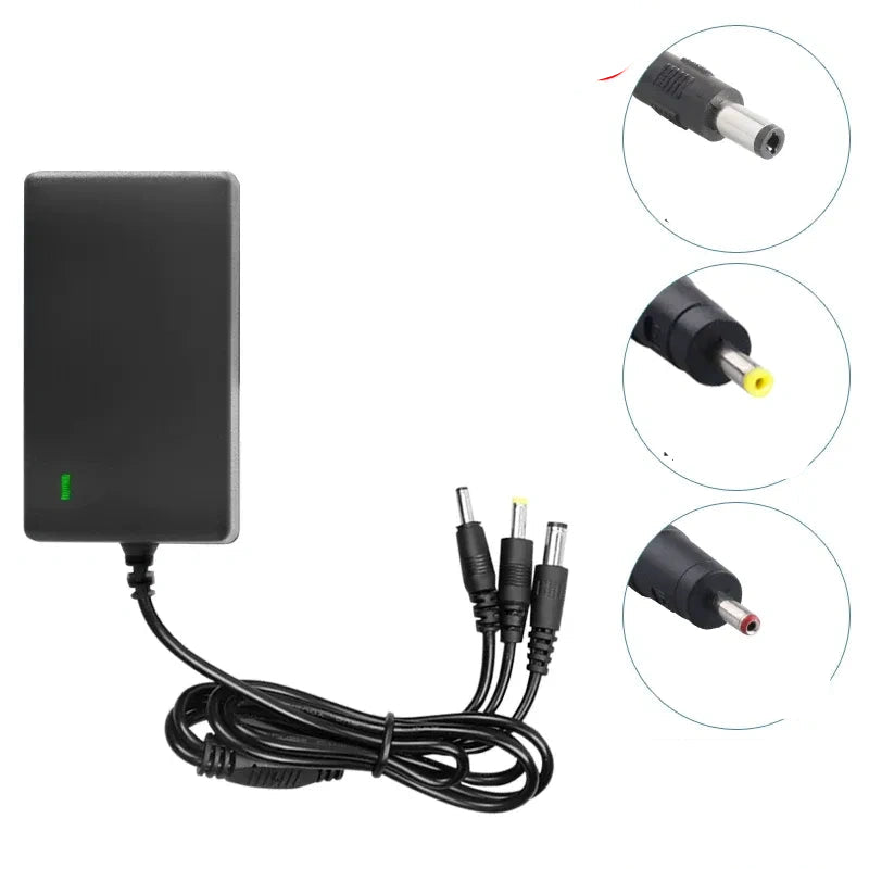 5V 4A high-speed laser charger, 20W 1-to-3 laser adapter, fast multi-device laser charger, 4A 5.5mm DC power supply
