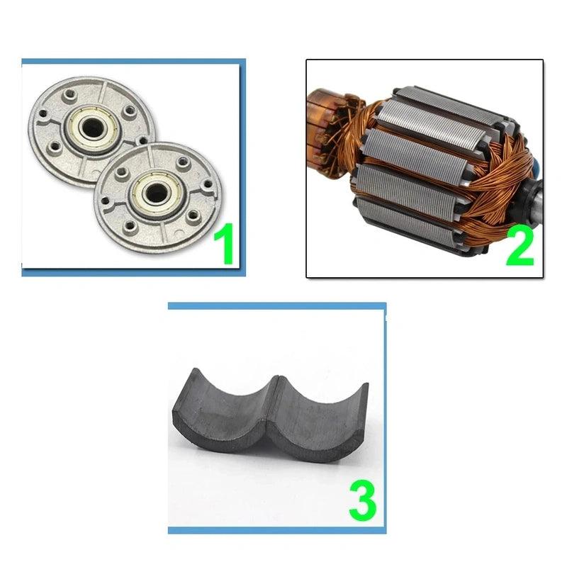 60W Micro DC High Speed Motors 24V 1800/3000RPM Long Life Adjustable Speed Reversible DC Permanent Magnet Motor Electric Engine