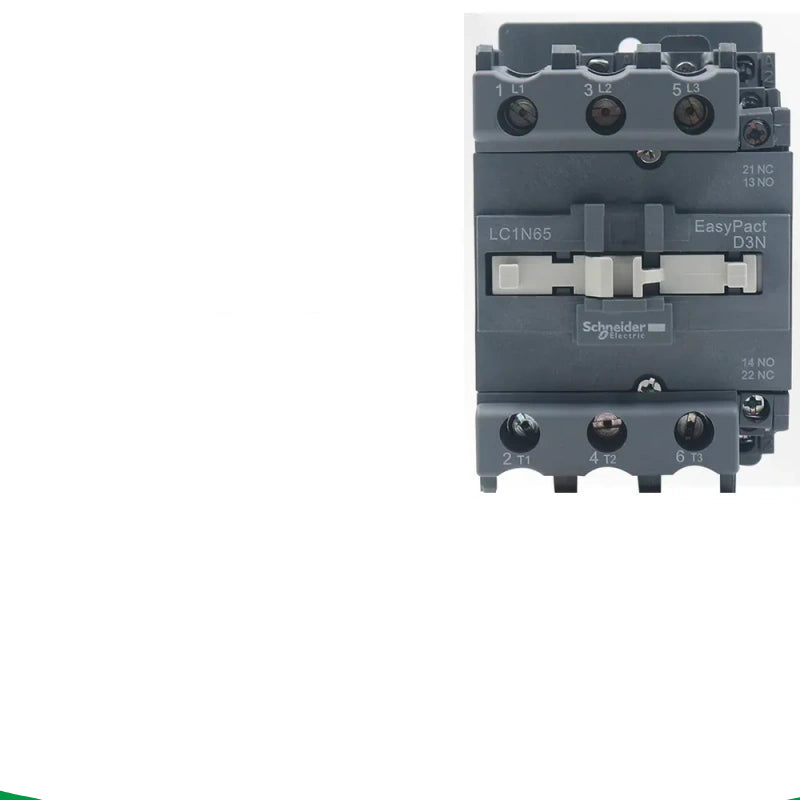 LC1N65 65A 1NO1NC SCHNEIDER CONTACTOR,Schneider EasyPact D3N LC1N 3-Pole Contactor 