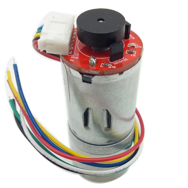 65mm 85mm 130mm Wheel Hub Motor Kit Encode DC 6V 12V 24V Speed 12- 1360rpm Metal Gearbox Encoder Moter RC Car Robot JGA25-370,electric hub motor for car,hub motors,wheel motor