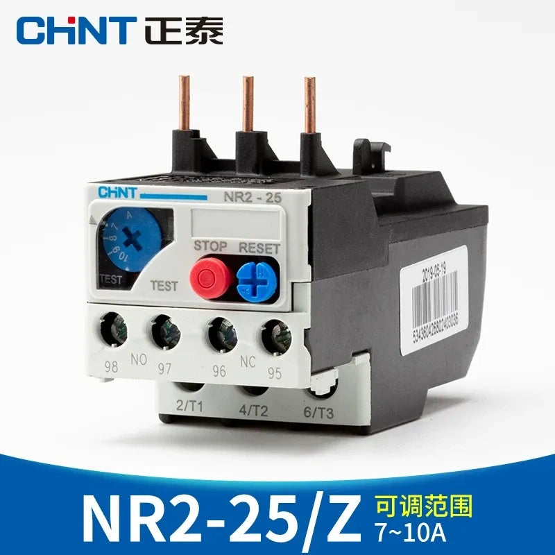CHINT thermal overload relay, NR2 relay, CHINT NR2-25 7-10A