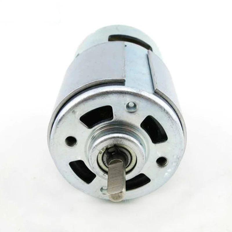 775 DC Motor Shaft D Length 16mm High Speed 12V 4500rpm PWM DC12V-24V Ball Bearing Low Noise Electric DIY Drill Tools Cut Engine
