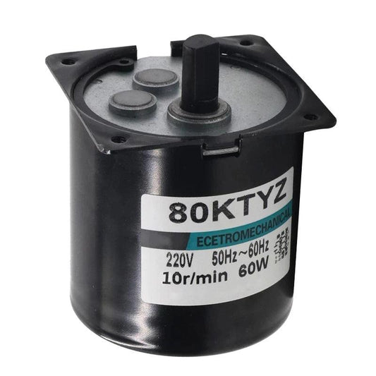 80KTYZ synchronous motor,220v ac synchronous motor,60w high torque ac motor,permanent magnet gear motor,reversible ac motor,small 220v gear motor,motor with bracket,rotating display motor,stage light drive motor