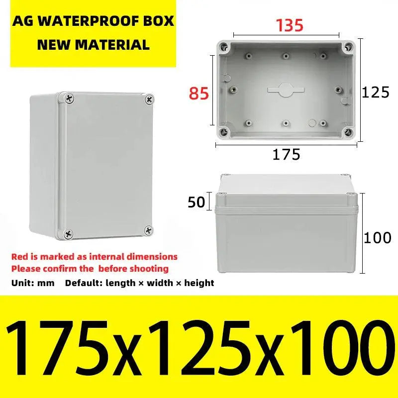 Big Size Outdoor Waterproof Case Enclosure Plastic Box Electronic Project Case Waterproof Junction Box for Electronics - electrical center b2c