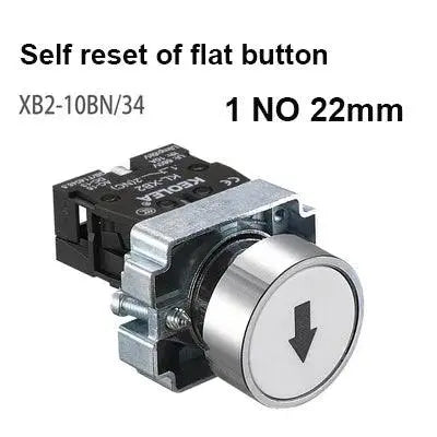 Button switch self reset XB2 small mushroom head emergency stop 22mm knob key start inching power on XB2-BS542 XB2-BA31 XB2-BA42 - electrical center b2c