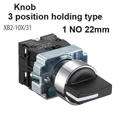 Button switch self reset XB2 small mushroom head emergency stop 22mm knob key start inching power on XB2-BS542 XB2-BA31 XB2-BA42 - electrical center b2c