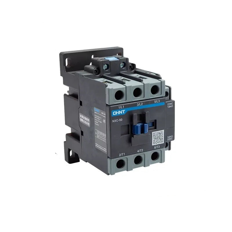 chint nxc contactor,kunlun nxc ac contactor,original chint magnetic contactor NXC-50 1NO+1NC 50A din rail contactor 