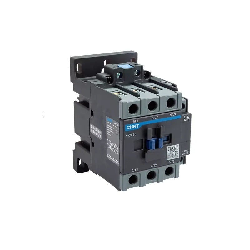 chint nxc contactor,kunlun nxc ac contactor,original chint magnetic contactor NXC-65 1NO+1NC 65A din rail contactor 