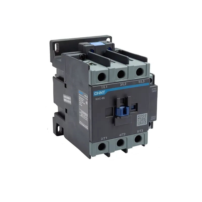 chint nxc contactor,kunlun nxc ac contactor,original chint magnetic contactor NXC-85 1NO+1NC 85A din rail contactor 