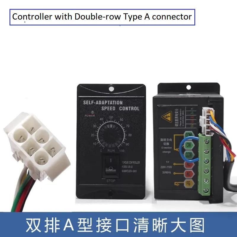 وحدة تحكم بمحرك عرض رقمي متعدد الوظائف UX-52 MCU للتحكم في السرعة 15 واط ~ 250 واط تيار متردد 220 فولت بمنظم دقيق