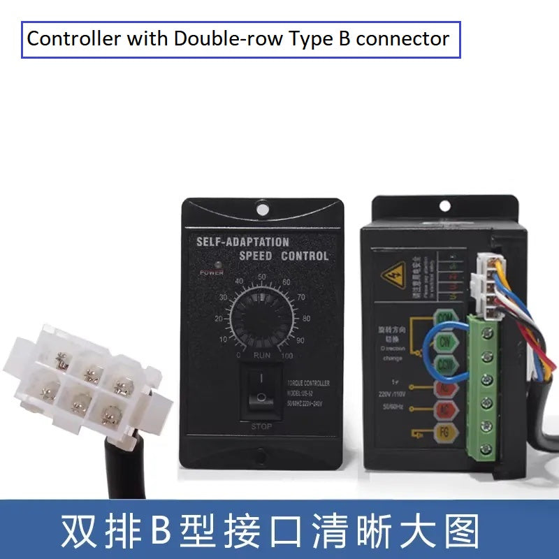 وحدة تحكم بمحرك عرض رقمي متعدد الوظائف UX-52 MCU للتحكم في السرعة 15 واط ~ 250 واط تيار متردد 220 فولت بمنظم دقيق