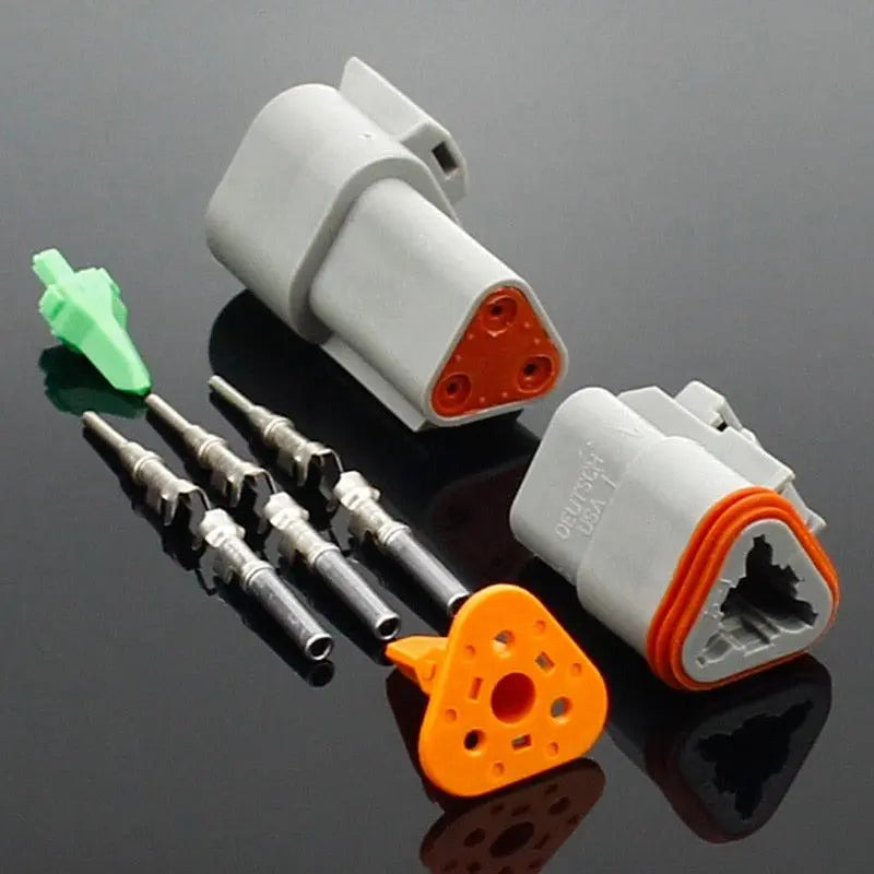 1 set DT conector DT06-2S/DT04-2P 2P 3P 4P 6P 8P 12P waterproof electrical connector for car motor truck with pins - electrical center b2c