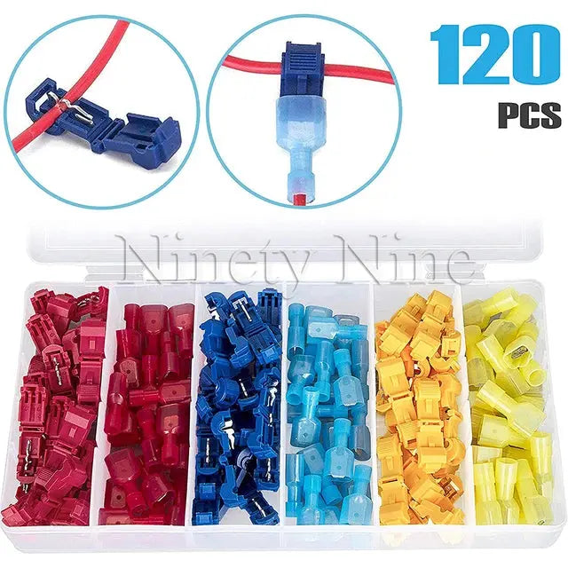 Heat Shrink Butt Crimp Terminals Waterproof Solder Seal Electrical Connectors Wire Cable Splice Kit Automotive Marine - electrical center b2c