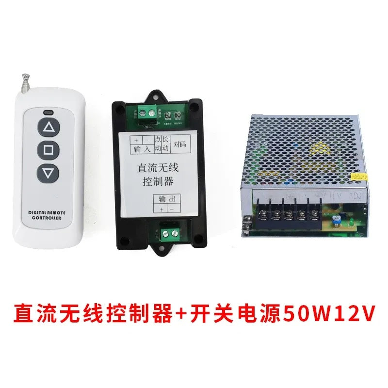 linear actuator remote control, 12v 24v actuator controller, wireless remote for linear, actuator momentary latch controller fixed code remote control, electric telescopic rod remote, actuator extend retract controller, 433mhz remote control