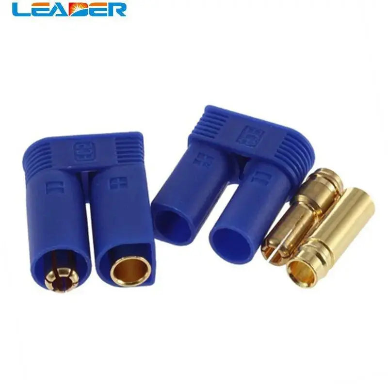 10 Pairs/Lot EC5 Banana Plug Bullet Connector Female+Male for RC Part - electrical center b2c