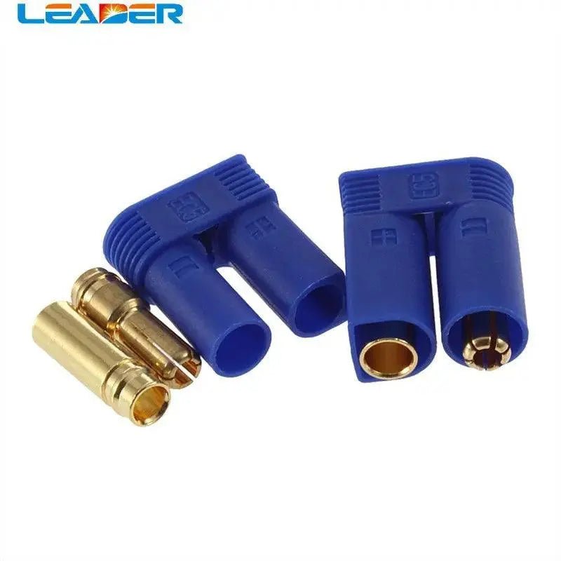 10 Pairs/Lot EC5 Banana Plug Bullet Connector Female+Male for RC Part - electrical center b2c