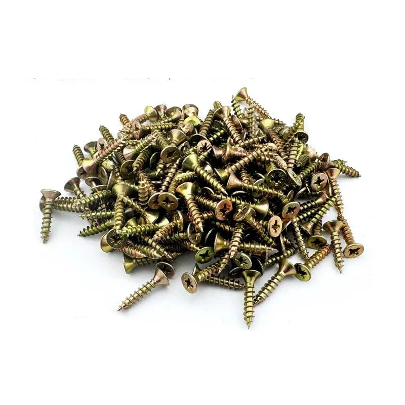 M5x25 hardened self tapping screws, color zinc galvanized screws, flat head wood fasteners, wallboard screws, cabinet assembly screws, thin metal tapping screws, plaster board screws, fiber board fasteners, woodworking screws, interior decoration screws