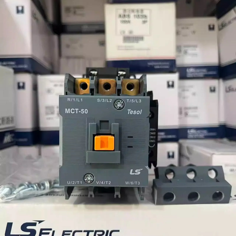 LS Contactor, LS MCT Contactor, LS MTT Overload Relay, LS Motor Control Kit, MCT-9, MCT-12, MCT-18, MCT-25, MCT-32, MCT-40, MCT-50, MCT-65, MTT-32, MTT-40, MTT-65, AC220V Contactor, Thermal Overload Relay, Motor Control Center, Industrial Contactor, AC Contactor, LS Electric, IEC Contactor, Relay Combo, 3 Phase Motor Protection