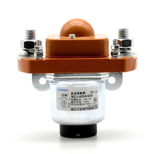 MZJ-400A ZJ400A 1NO Normal-Open 12V 24V 36V 48V 72V SZJ400A DC Contactor for Motor Forklift Electromobile Grab Vehicle Car Winch - electrical center b2c