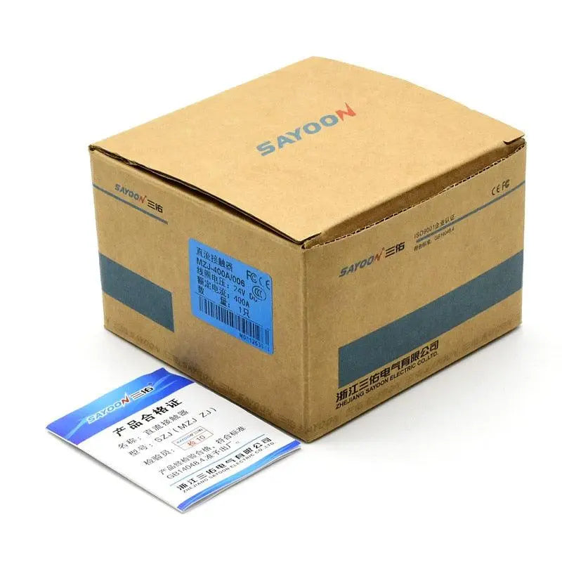 MZJ-400A ZJ400A 1NO Normal-Open 12V 24V 36V 48V 72V SZJ400A DC Contactor for Motor Forklift Electromobile Grab Vehicle Car Winch - electrical center b2c