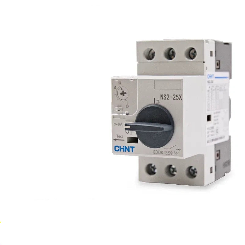 mpcb ns2-25x three phase motor starter,9~14a din rail overload phase failure protection switch,ac690v manual motor circuit breaker