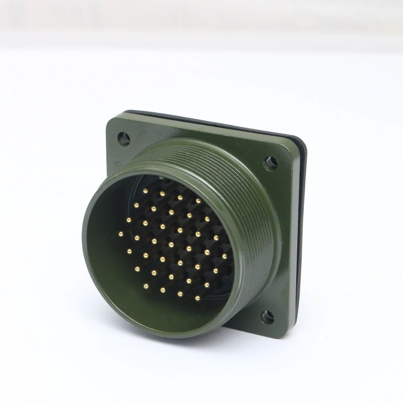 MIL-C-5015 28S Connector, 3-37 Pin Aviation Plug, IP67 Waterproof Connector, High Current 46A Connector, Gold-Plated Contacts, Military Standard Circular Connector, Industrial Multi-Core Plug, 380V Power Connector, Aerospace Connector, Corrosion Resistant Connector
