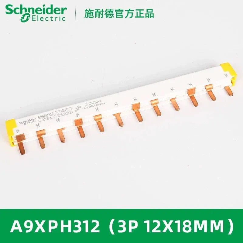 Schneider Busbar,Comb Busbar, Terminal Block ,Acti9 Busbar A9XPH312 ,Din Rail Busbar 12x18mm for 3P breaker