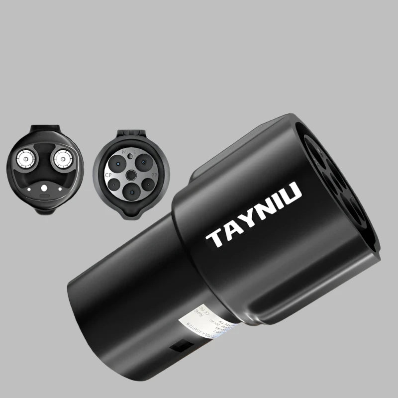 TAYNIU Tesla Charging Adapter J1772 to Tesla Adapter Type 1 to TESLA Connector for Tesla Model Y S 3 X and TYPE 1 EV Charger
