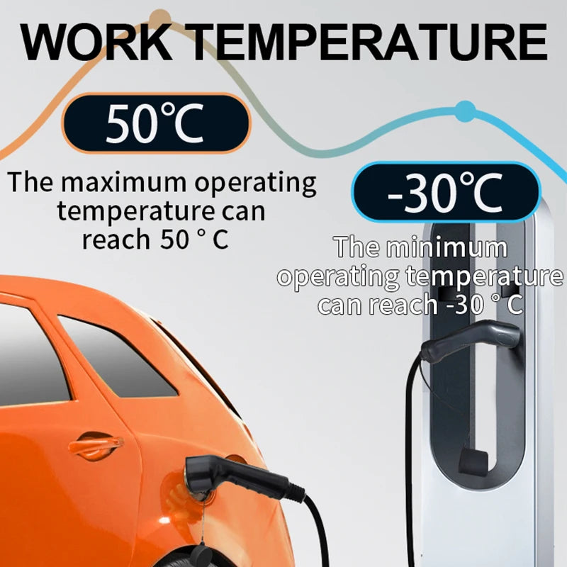 Electric Vehicle Charging Cable 32A 22KW EV Charger 3 Phase EV Charging Cable Type 2 To Type 2 Connector for Car Charger Station