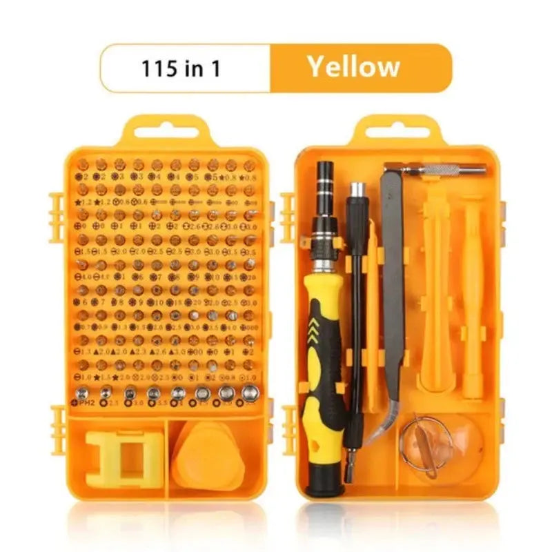 Screwdriver Set  Magnetic Torx Phillips Screw Bit Kit WOZOBUY With Electrical Driver Remover Wrench Repair Phone PC Tools - electrical center b2c