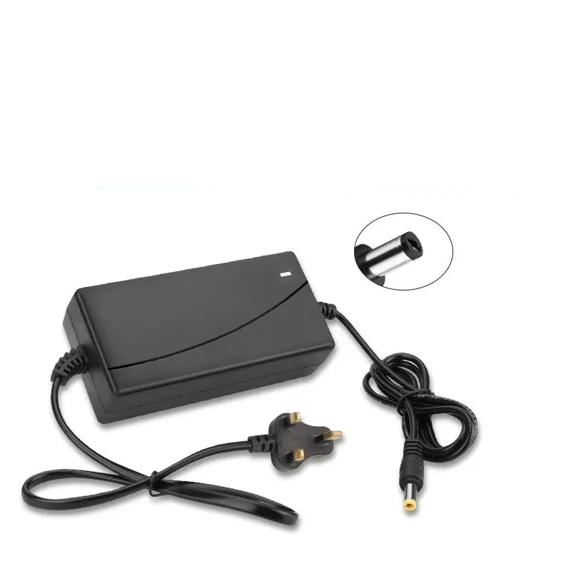 42V 2A charger, 36V hoverboard charger, balance scooter charger, lithium battery charger, DC5.5mm charger, Uk plug hoverboard charger, 