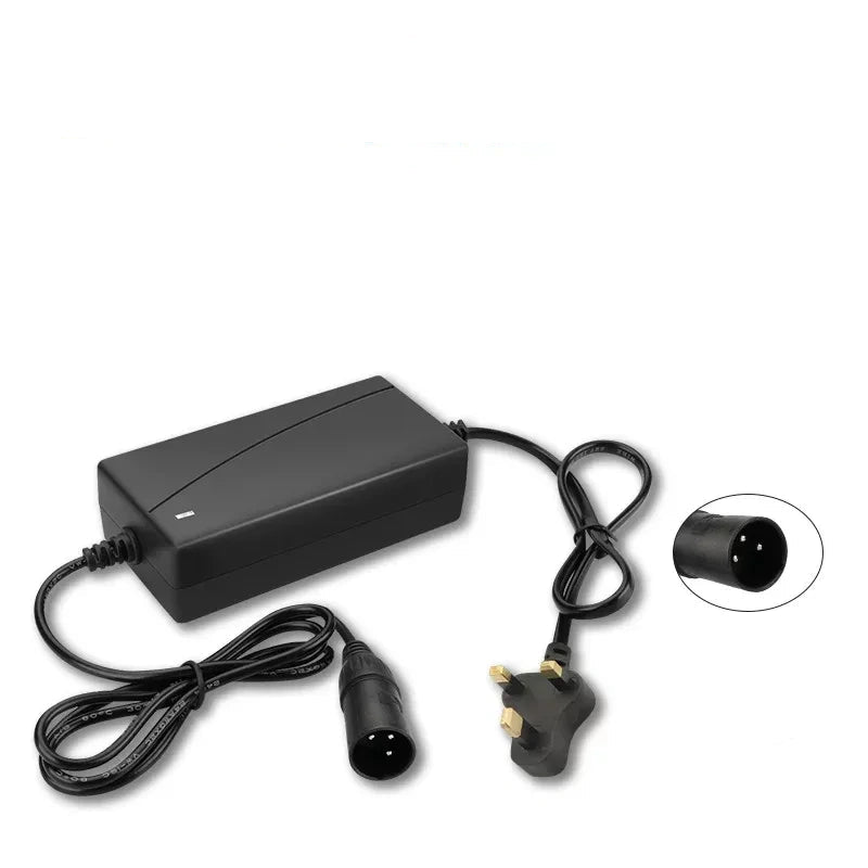 42V 2A charger, 36V hoverboard charger, balance scooter charger, lithium battery charger,XLR connector charger, uk plug hoverboard charger, EU plug balance scooter charger, overcharge protection charger, LED indicator scooter charger