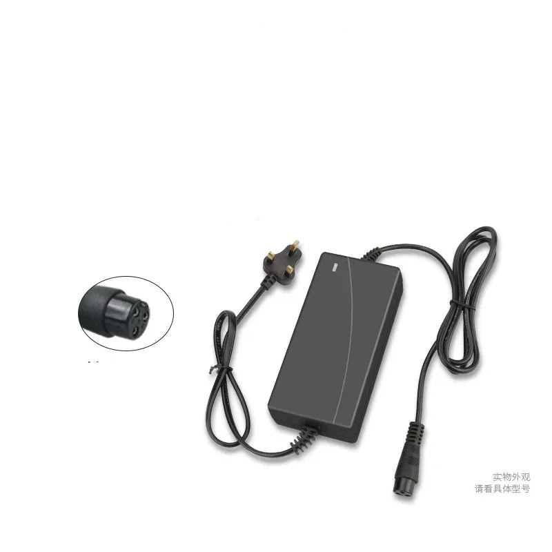 42V 2A charger, 36V hoverboard charger, balance scooter charger, lithium battery charger, 12mm aviation plug charger,uk plug balance scooter charger, overcharge protection charger, LED indicator scooter charger