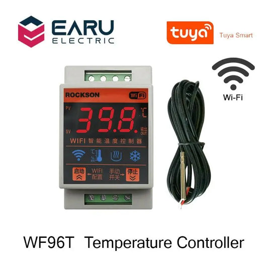 WIFI Smart Temperature Controller Thermostat TRV Digital Remote Control Boiler Heating Cooling Timer Switch by Tuya Smart Life - electrical center b2c