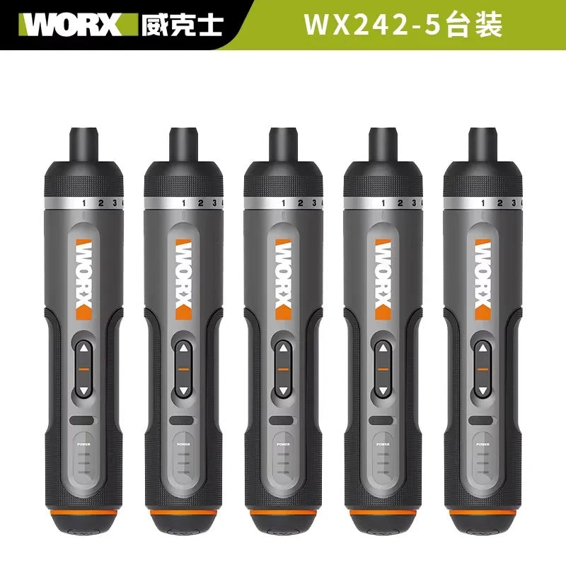مجموعة مفك براغي كهربائي لاسلكي من WORX