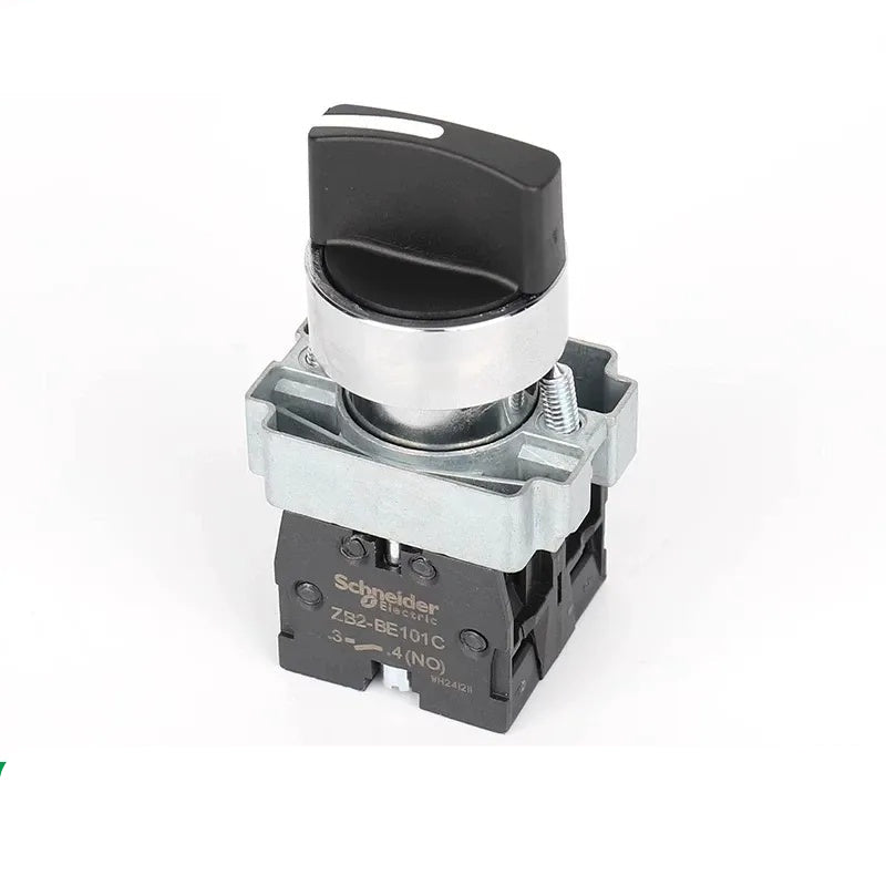 Schneider XB2BD Selector Switch, XB2BD21C, XB2BD33C, XB2BD41C, XB2BD53C, 22mm Panel Mount Switch, 2-Position Selector, 3-Position Selector, Latching Switch, Spring Return Switch, Key-Operated Switch, Long Handle Selector, Industrial Control Knob, Schneider Rotary Switch
