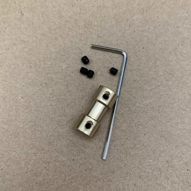 N20 motor coupler,shaft coupling,hex coupler,round shaft coupler,flange coupling,3mm-2mm coupler,motor shaft connector,N20 motor accessory,mini coupler,robot diy parts,micro transmission fitting,extended shaft coupler